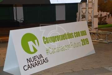 Presentación de Carmen Hernández como candidata de NC a la Alcaldía de Telde  (Foto TA)